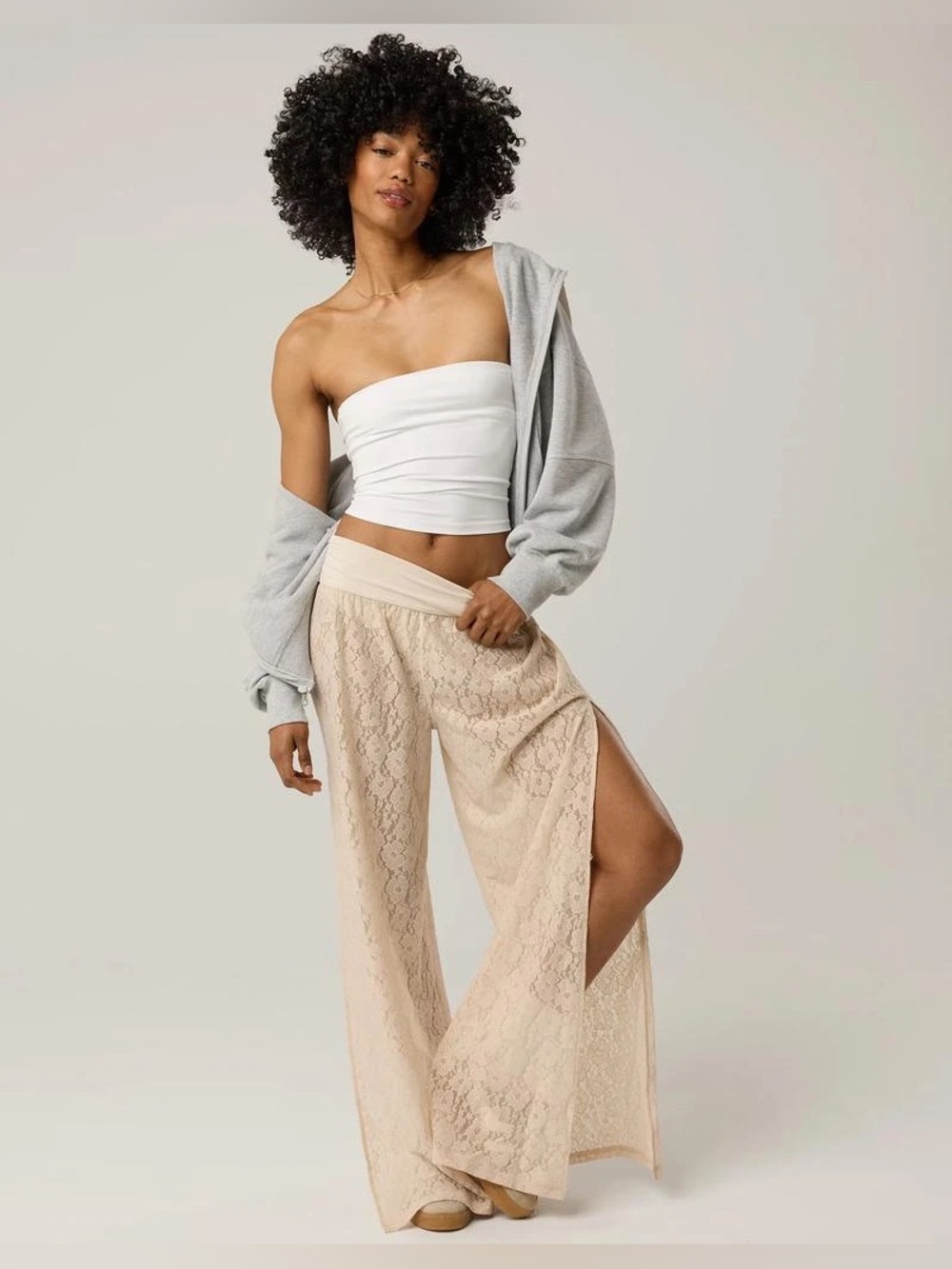 OFFLINE By Aerie Go With The Flow lace Pant - Picture 3 of 8